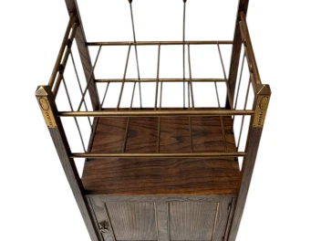 Arts & Crafts Art Nouveau Magazine Stand by Meubelmagazijn Rembrandt Amsterdam